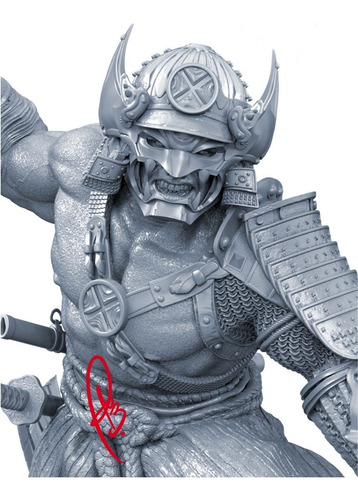 Marvel Wolverine Samurai Michelb Stl Obj Impresión 3d