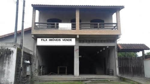 Imagem 1 de 14 de Casa À Venda Na Praia De Itanhaém-jd Guacira 3dorm. 2225