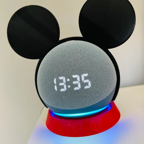 Suporte Mickey Mouse Alexa Amazon Echo Dot Geração 4 E 5