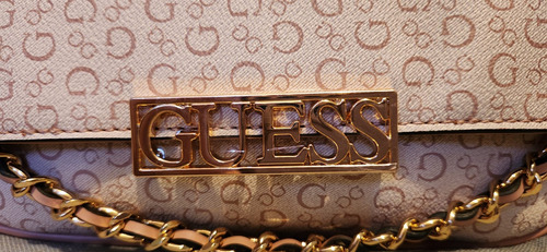 Bolsa Guess 971120 Rosa Claro Monograma Rosa Claro