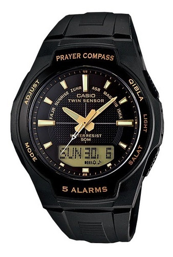 Reloj Casio Cpw-500h-1av - Reloj De Oración Islámica