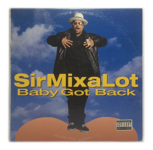 Vinilo Sir Mix A Lot Baby Got Back Maxi Usa 1992 Promo