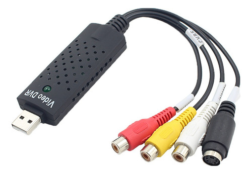 Tarjeta De Captura Usb 2.0 Video Tv Dvd Vhs Convertidor De