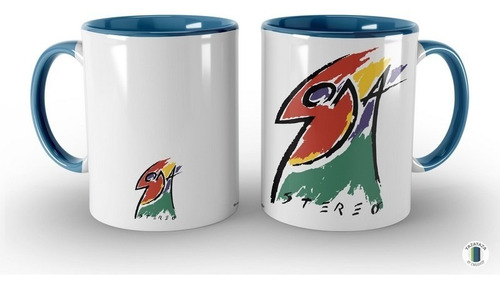 Imagen 2 de 3 de Taza Diseño Soda Stereo. Banda. Musica. Rock Argentino