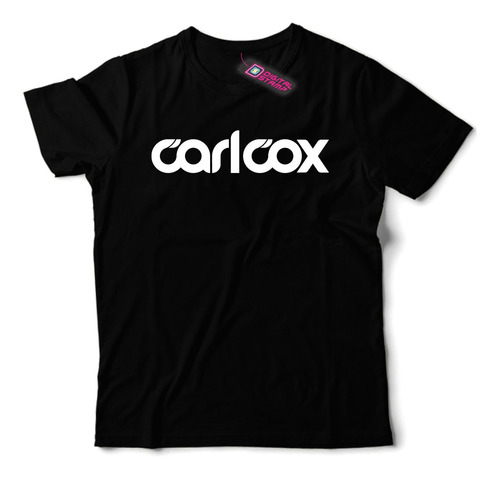 Remera Carl Cox Dee Jay  Me61 Dtg Premium