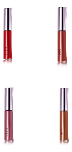 Set 4 Labial Forever Lbel Mate Indeleble Larga Duración 