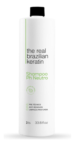 Shampoo Neutro 1lt The Real Brazilian 