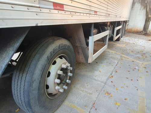 Imagem 4 de 8 de Mercedes Benz 2430 Atego 4 Eixo Bau 11 Mts Ano 2015