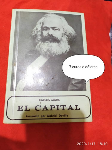 El Capital Autor Carlos Marx 