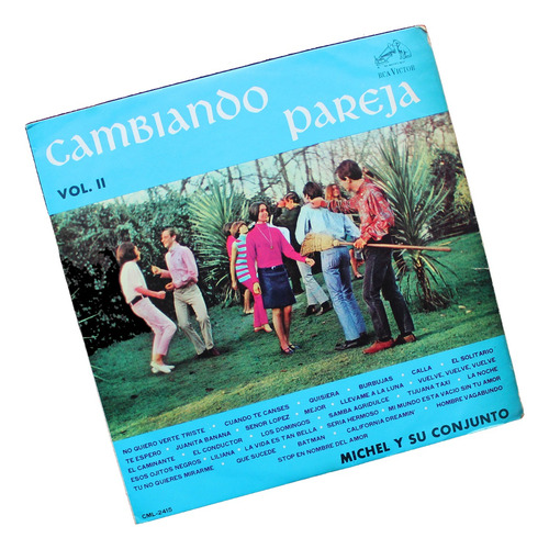 ¬¬ Vinilo Michel Y Su Conjunto / Cambiando Pareja Zp 