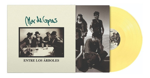  Vinilo Mar De Copas Entre Los Arboles - Amarillo