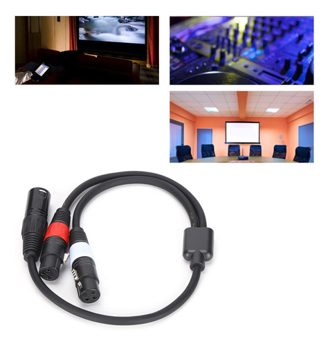 Cable Doble Fe De 3 Pines Jorind, Cable Xlr A Xlr De 5 Pines