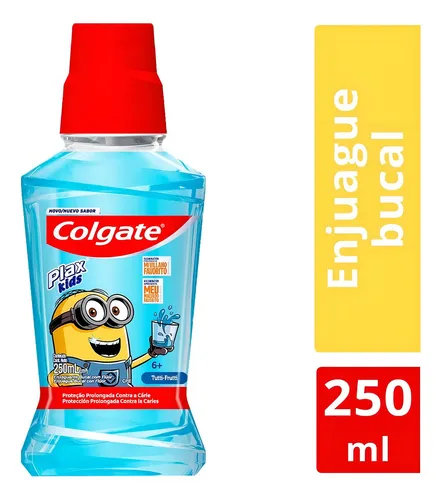 comprar Enjuague Bucal Infantil Colgate Plax Kids Minions para Niños 250ml