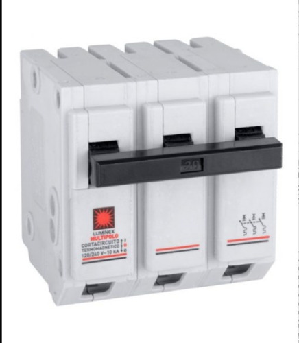 Breker Tripolar Trifasico Taco  3x30 Amp Luminex Legrand 