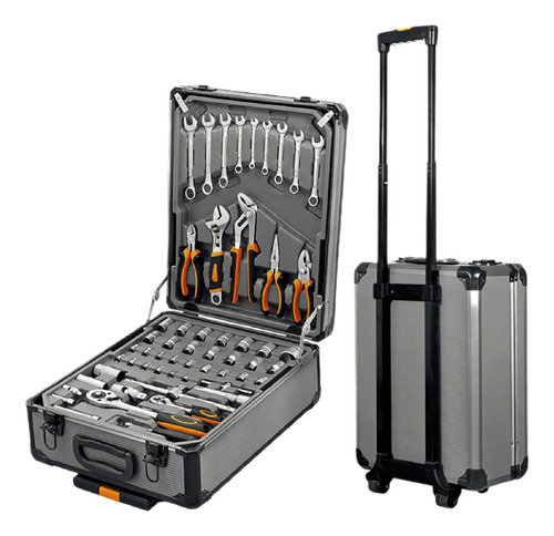 Set Kit Herramientas 245 Pzas Lusqtoff Con Maletin Portatil