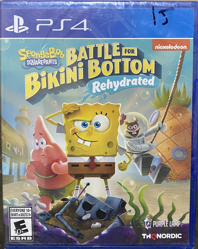 Spongebob Squarepants: Battle Bikini Bottom - Rehydrated Ps4