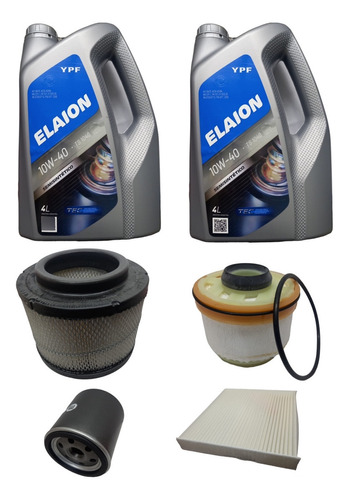 Kit De Filtros P/ Toyota Hilux 2.5 Y 3.0+ Elaion F30  10w40