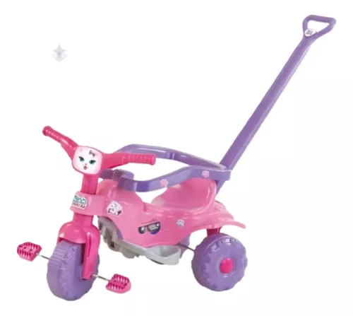 Motoca Infantil Triciclo De Passeio Totoca Com Pedal E Kit em