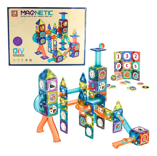 Bloques Magneticos 130pcs- Okidoki