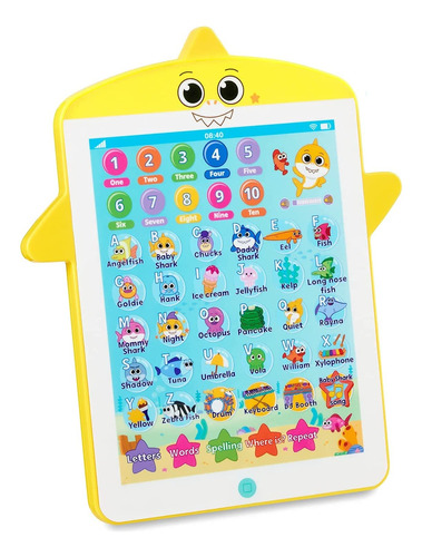 Wowwee Baby Shark's Big Show Tablet Para Nios  Juguetes Educ