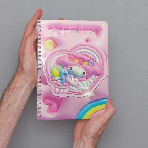 Kit Escolar My Melody Cuaderno Esfero Squishy Portaminas Mas