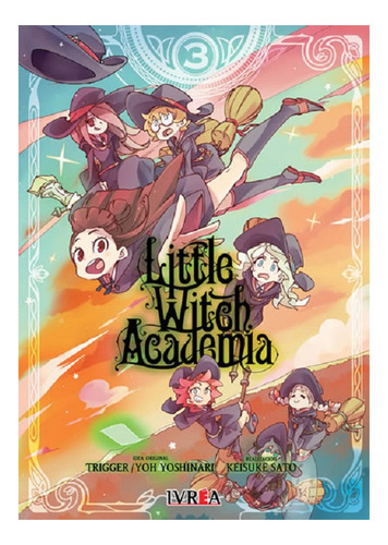 Manga Little Witch Academia Tomo 3 Editorial Ivrea Dgl Games