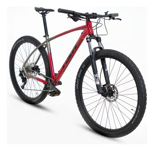 Bicicleta Aro 29 Tsw Jump - Mtb Shimano Cor Vermelho/cinza Tamanho Do Quadro S - 15,5