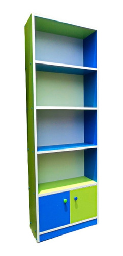 Librero Biblioteca Nuevo De Melamina Colores Para Niños 