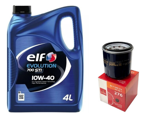 Filtro Aceite Renault Megane 3 2.0 M4r + Aceite Elf700 X 4 L