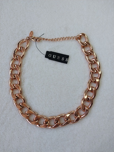 Collar Guess Elegante Rose Gold Original (Usado)