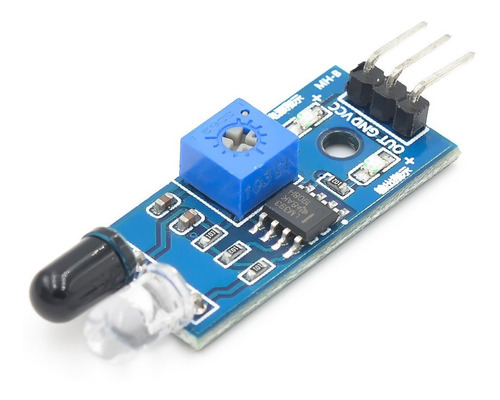 Sensor De Obstáculo Infravermelho/ Reflexão Lm393 P/ Arduino