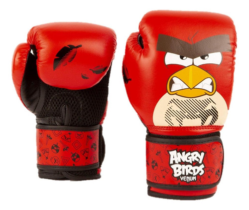 Guantes De Boxeo Venum Angry Birds 8 Oz Rojo