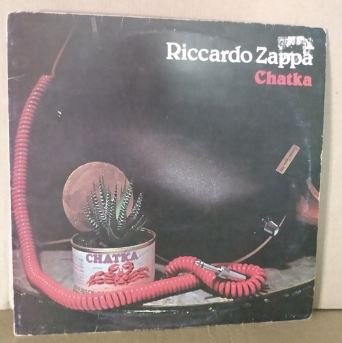 Lp Riccardo Zappa Chatka Imp Italia 1978 Jazz Rock (Usado)
