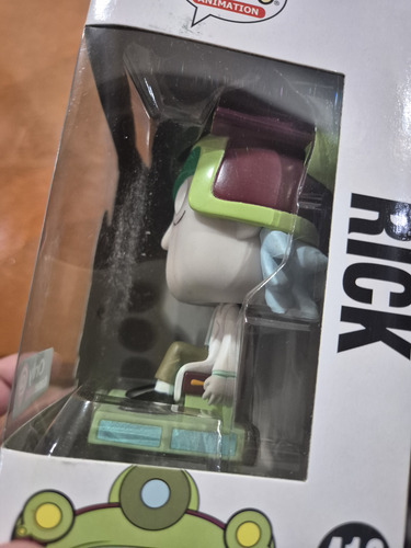 Funko Pop Rick #416 Rick And Morty Detalle En Caja (Usado)