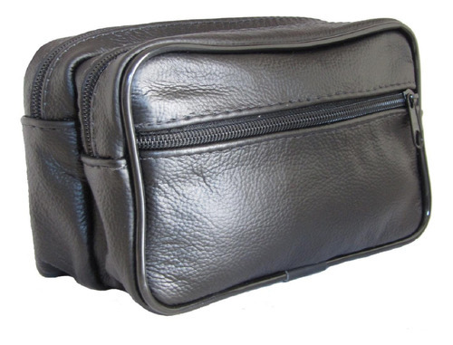 Pochete Masculina Bolsa Cintura Motoqueiro Couro De Genuíno