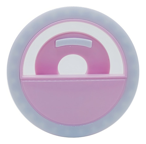 Clip universal para teléfono móvil Right Light para selfies, color rosa