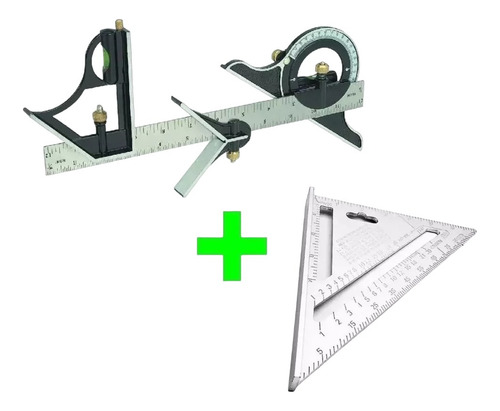 Pack Escuadra Combinada + Escuadra Rápida Carpintera
