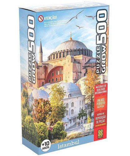 Quebra-cabeça Istambul 500 Peças  Grow 03918
