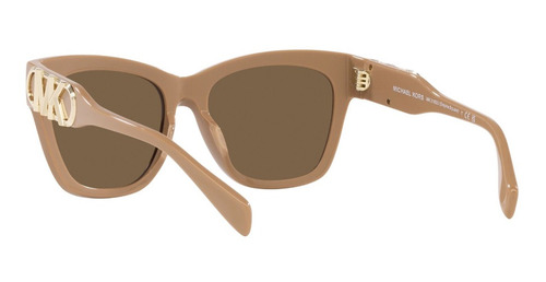 Lentes De Sol Empire Square Camel Solid Michael Kors