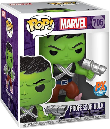 Papá! Marvel Super Heroes: Profesor Hulk Figura De Vinilo D