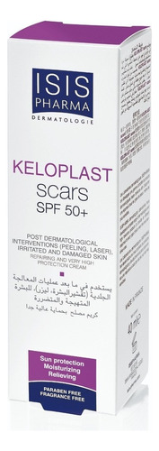 Isispharma Keloplast Scars 50+ 40ml Crema Facial Reparadora Tipo de piel Todo tipo de piel