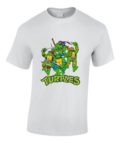 Camiseta Tortugas Ninja Niños Y Adultos