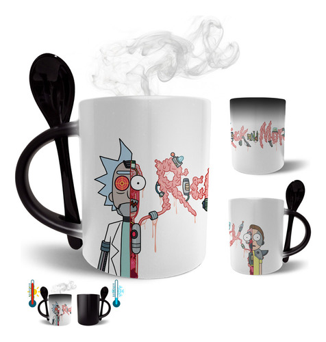 Taza Magica Con Cuchara - Tripas Roboticas - R Y M