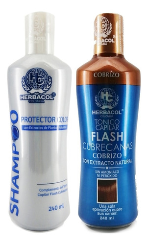 Herbacol Shampoo + Cubrecanas Cobrizo