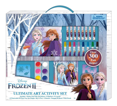 Frozen  Ultimate Art Set Para Niños Suministros De Art...