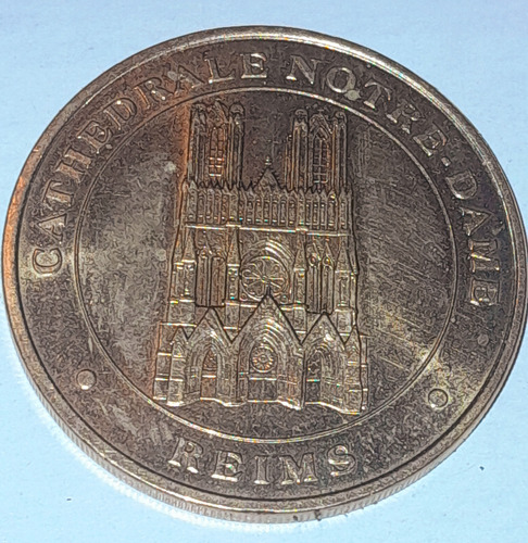 Token Cathedrale Notre Dame Reims Monnaie De Paris (Usado)