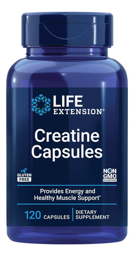 Creatine Life Extension Apoyo Energetico 120 Cap