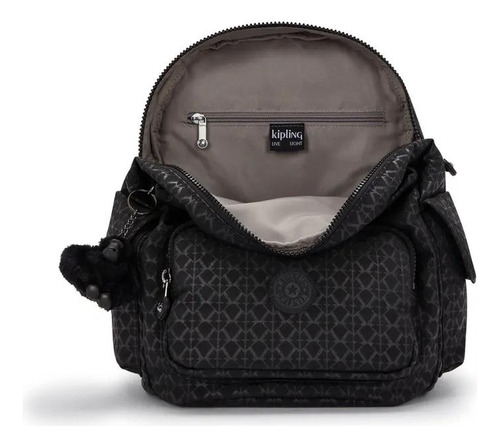 Mochila Kipling City Pack S Signature Emb