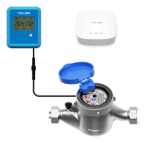 Yolink Medidor De Agua Flowsmart Nsf, Monitor Inteligente D.