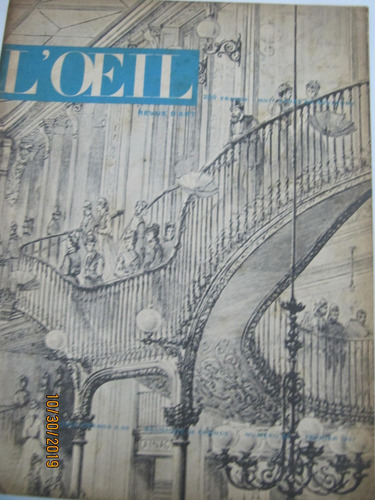 Revista L'oeil Arte Paris 1957 De Colección Nª 26 